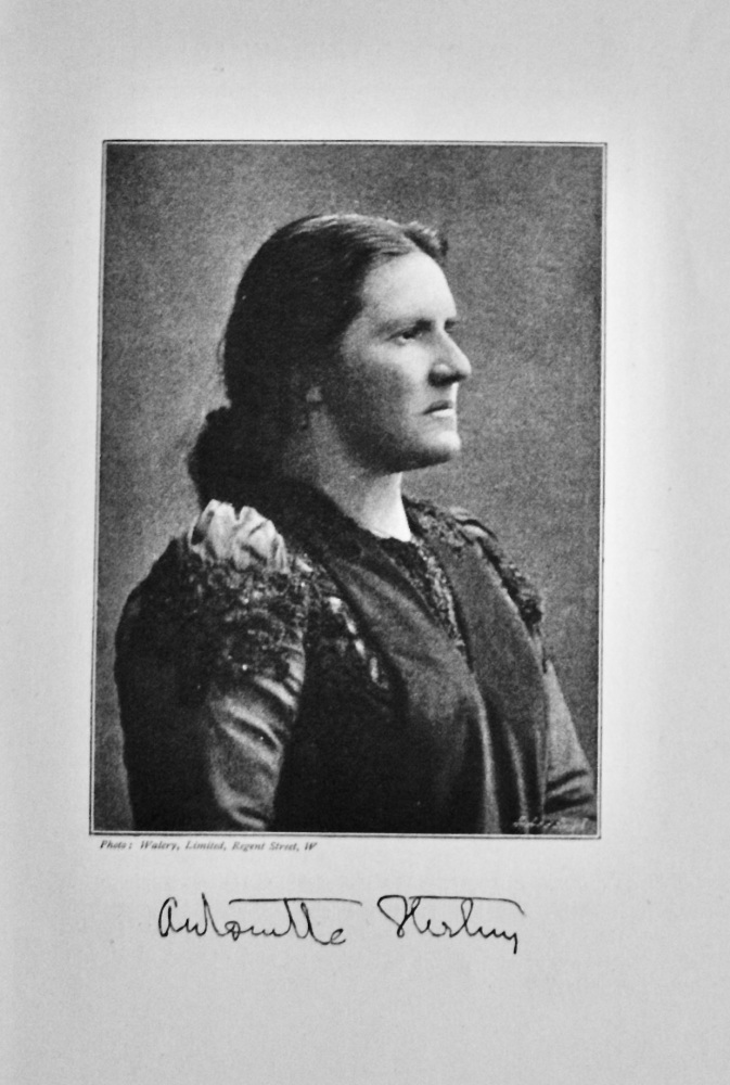 Madame Antoinette Sterling. (Singer)  1895.