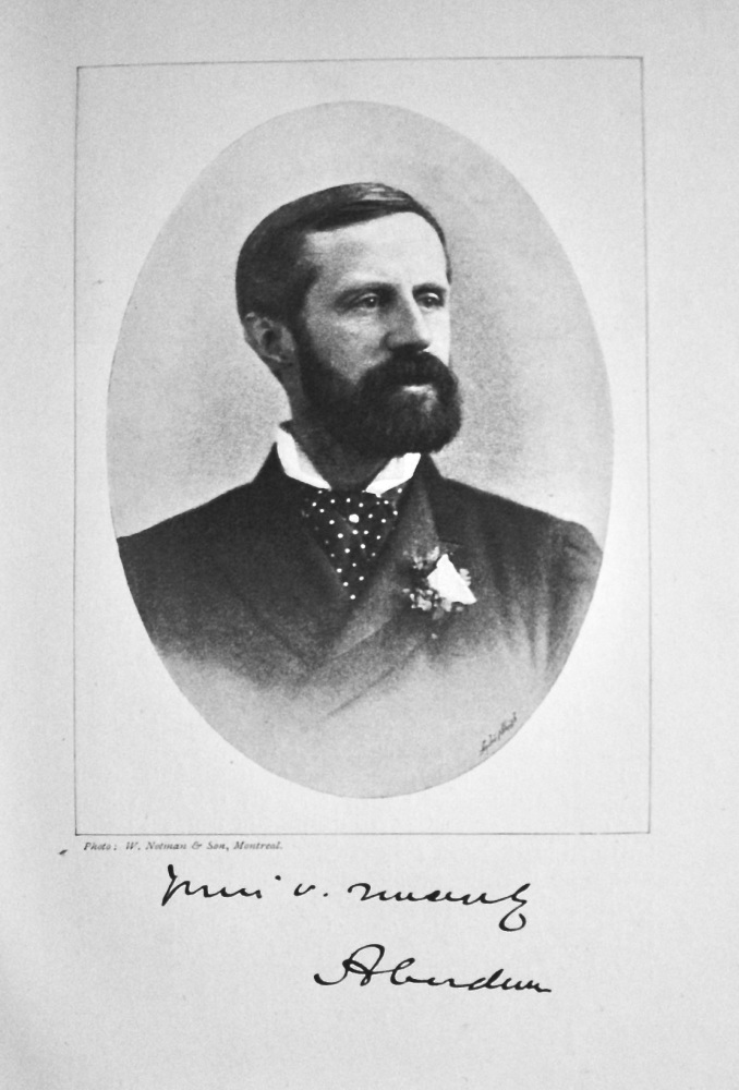 The Earl of Aberdeen.  1895.