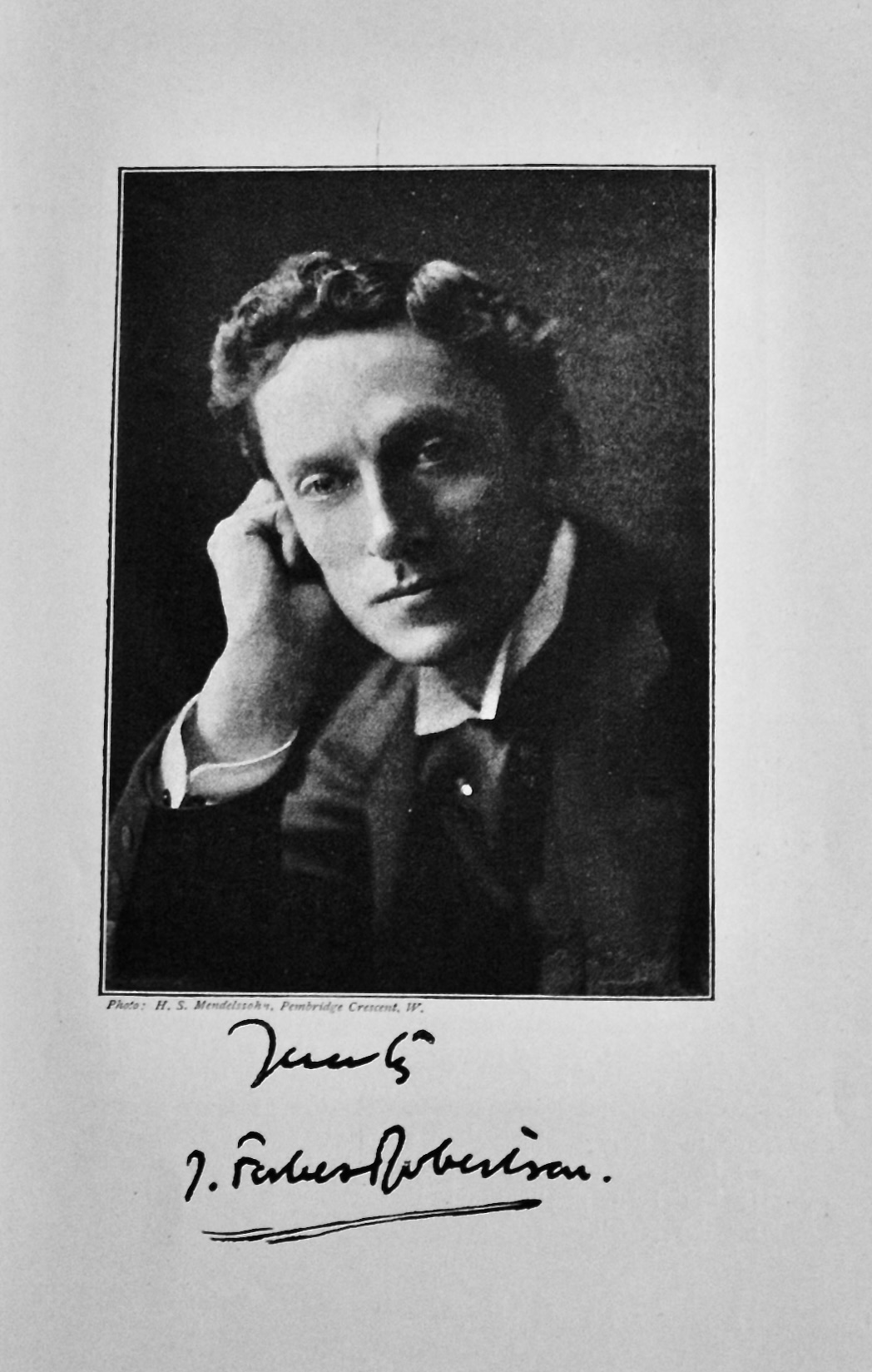 Mr. Johnston Forbes-Robertson.  1895.