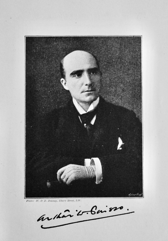 Mr. Arthur W. Pinero. (Playwright)  1895.