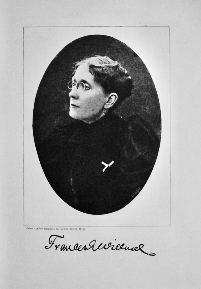 Dr. Frances Willard.  1895.
