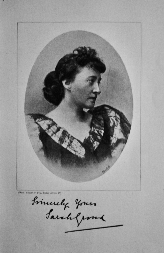 Sarah Grand.  (Feminist Writer)  1895.