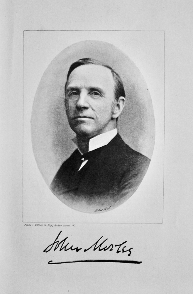 John Morley. (Liberal M.P.)  1895.