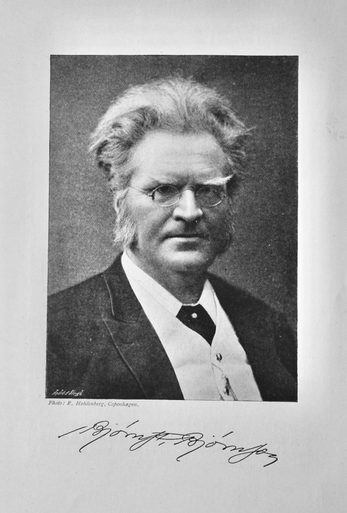 Bjornstjerne  Bjornson.  1895.