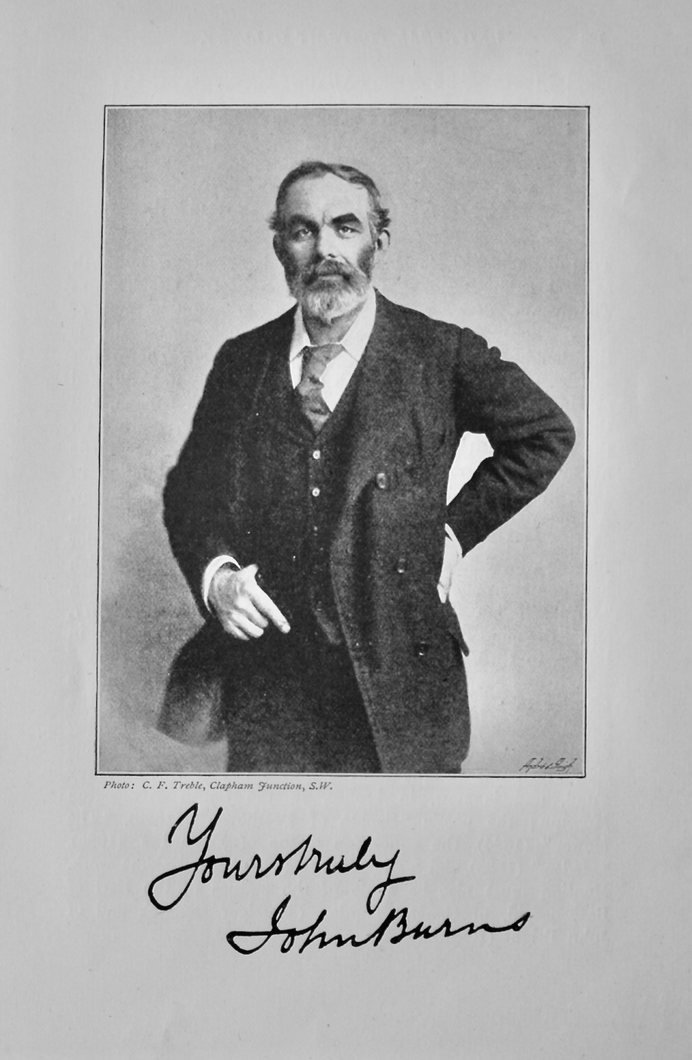 Mr. John Burns.  M.P.  1895.