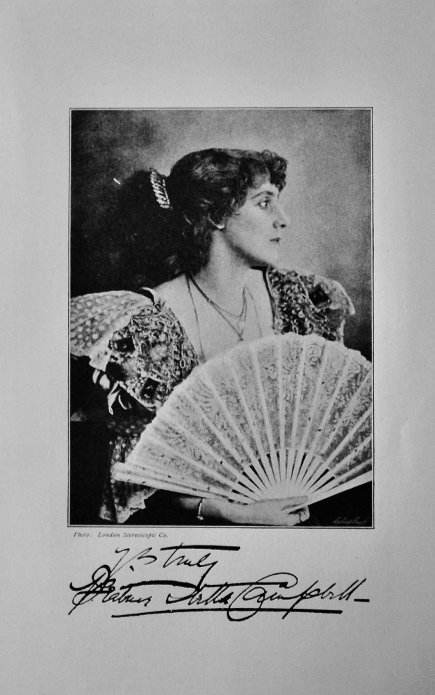 Mrs. Patrick Campbell.  (Actress)  1895.