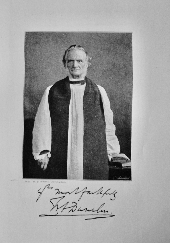The Bishop of Durham.  1895.