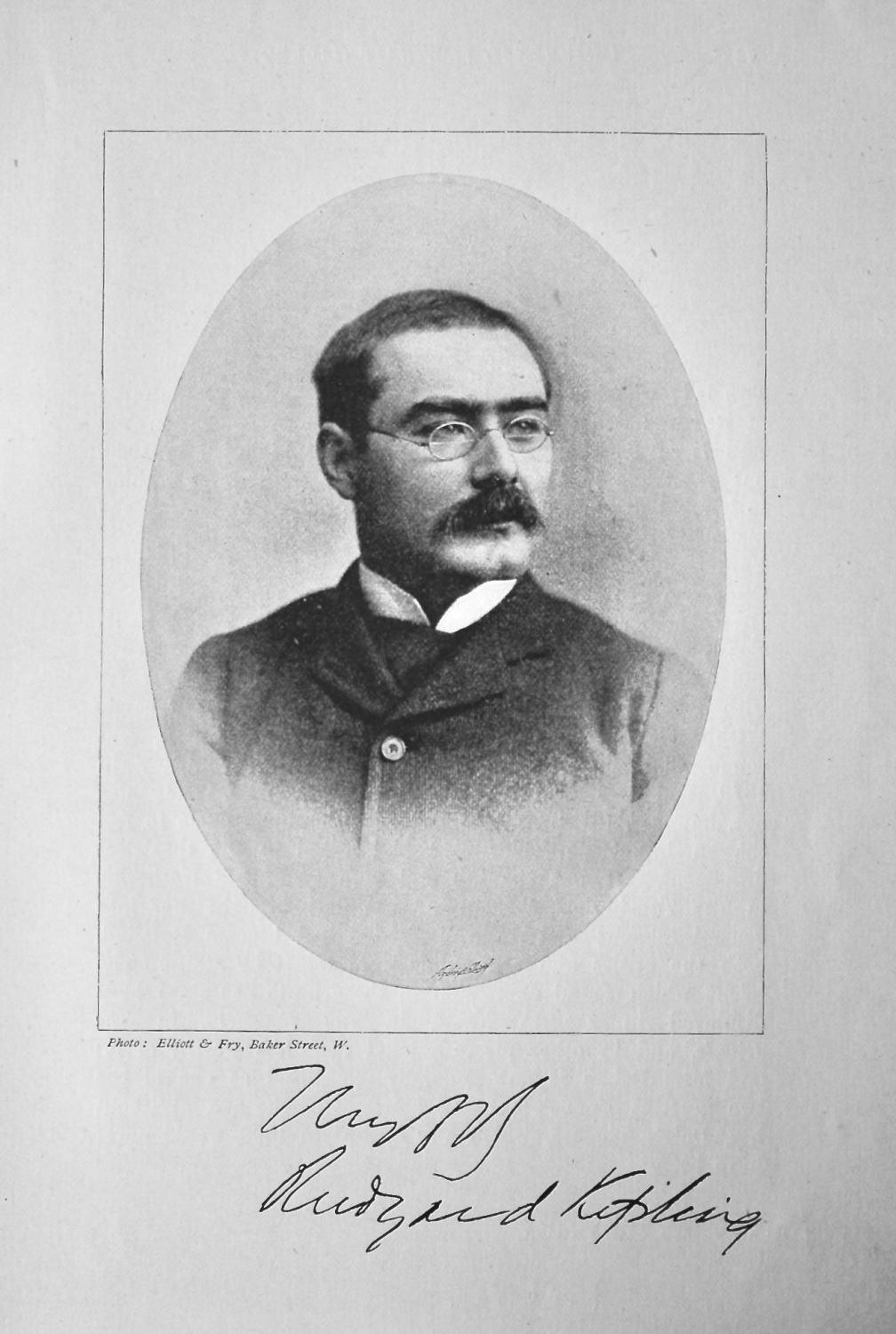 Mr. Rudyard Kipling.  (Story Writer)  1895.
