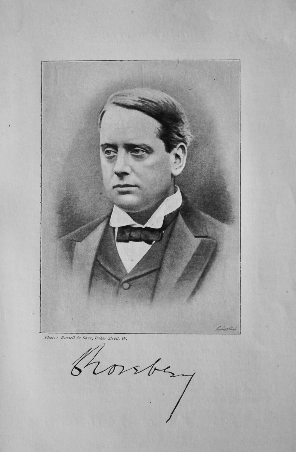 The Earl of Rosebery, K.G.  1895.