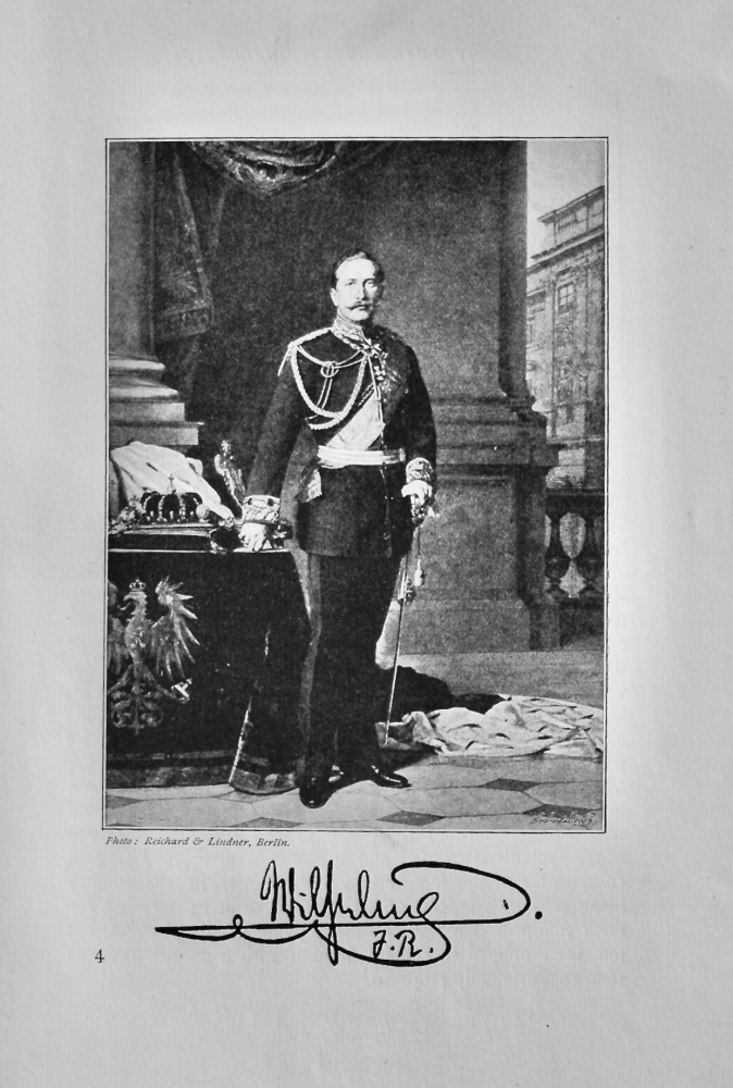 The German Emperor.  His imperial Majesty William II.  1895.