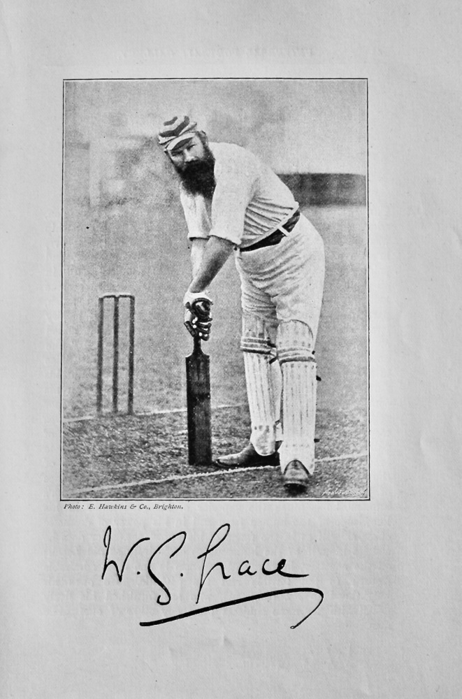 Dr. W, G, Grace.  (Cricketer)  1895.