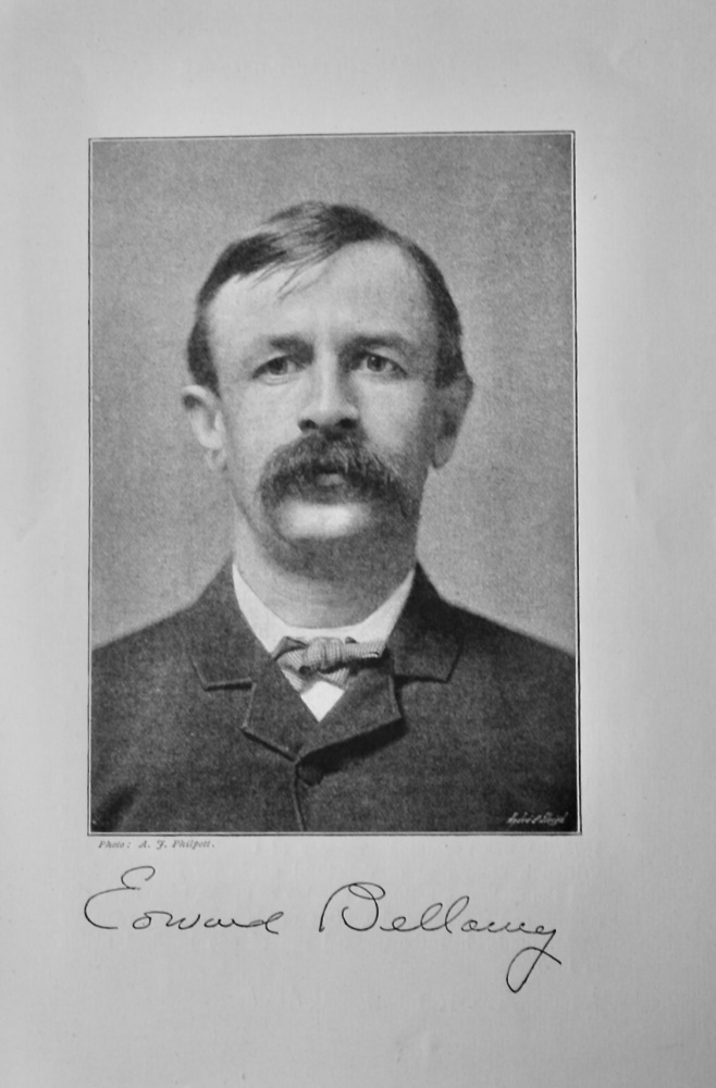 Mr. Edward Bellamy.  (Journalist / Author)  1895.