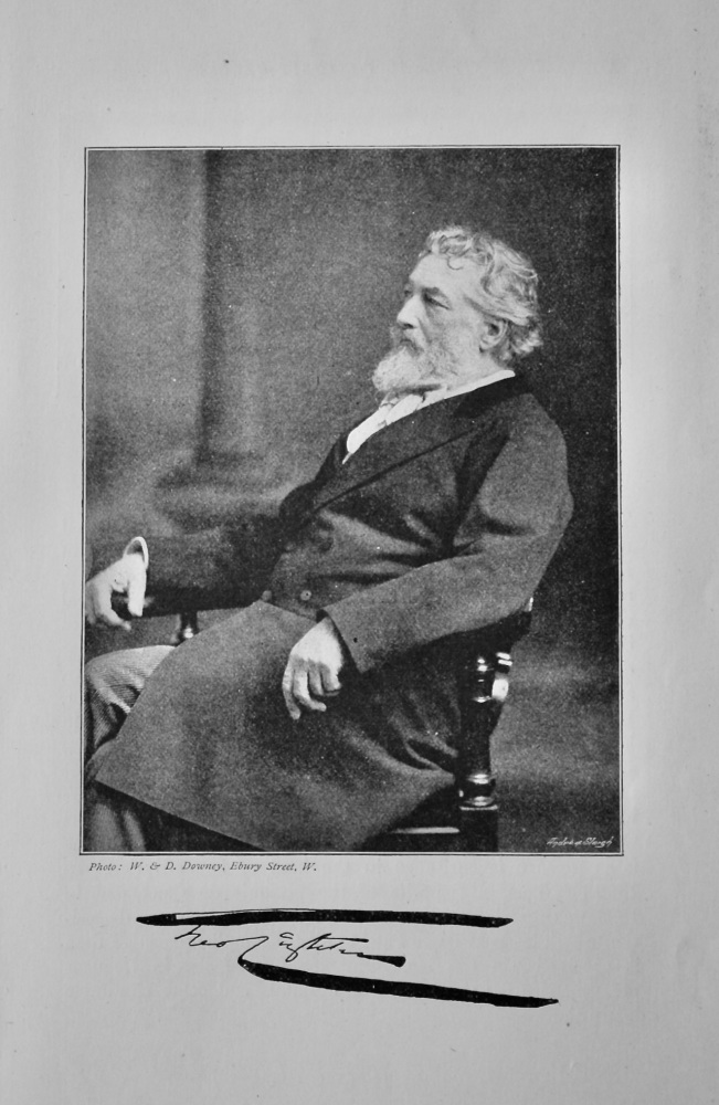 Sir Frederick Leighton, Bart.   (Artist)  1895.