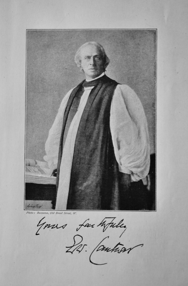 The Archbishop of Canterbury.  The Rev. Edward White Benson, D.D.  1895.