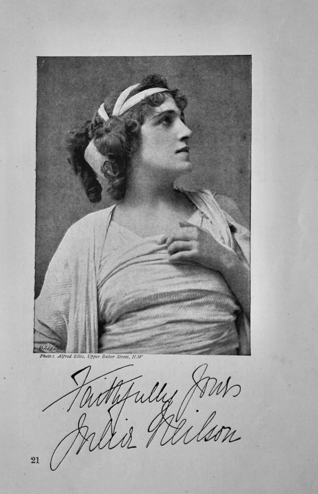Julia Neilson.  (Actress)  1895.