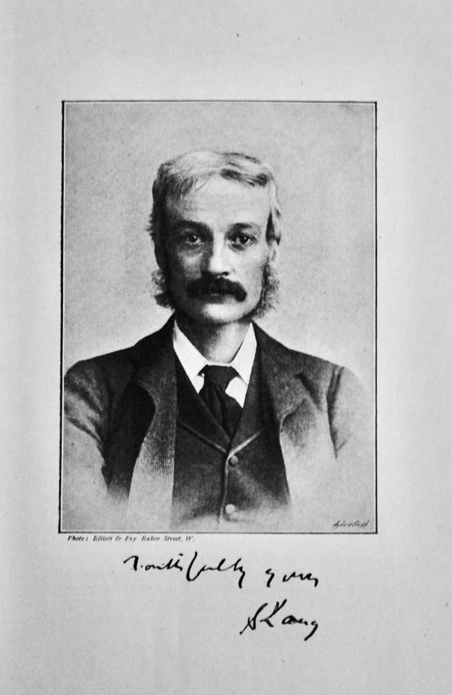 Mr. Andrew Lang.  (Author)  1895