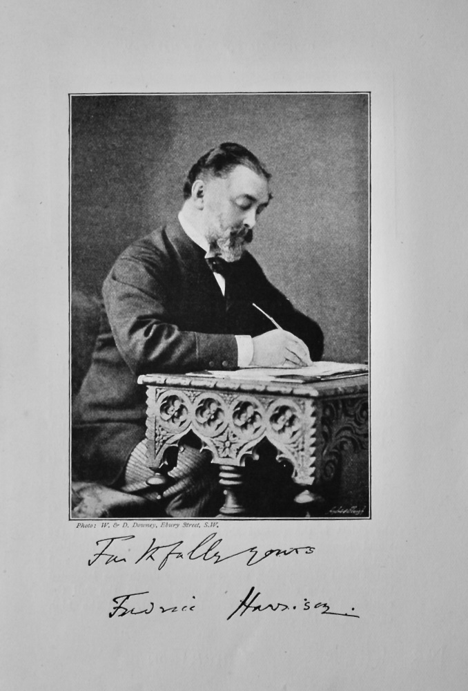 Mr. Frederic Harrison.  1895.