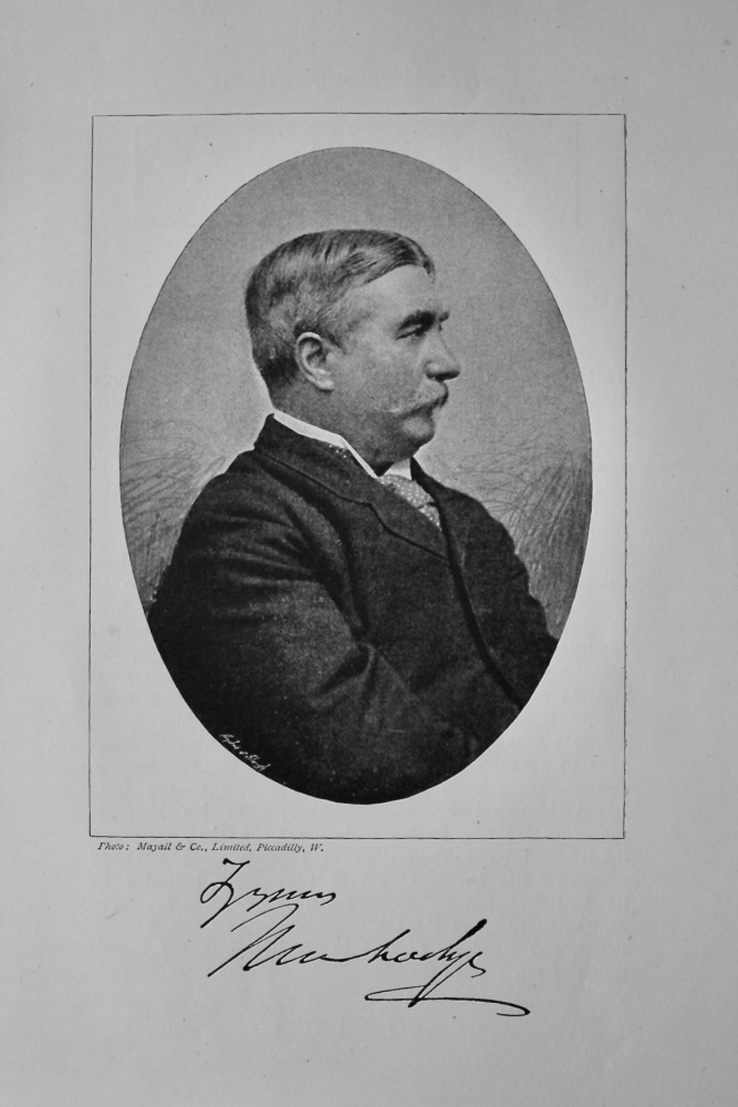 Professor Norman Lockyer, C.B. (Astronomer)  1895.