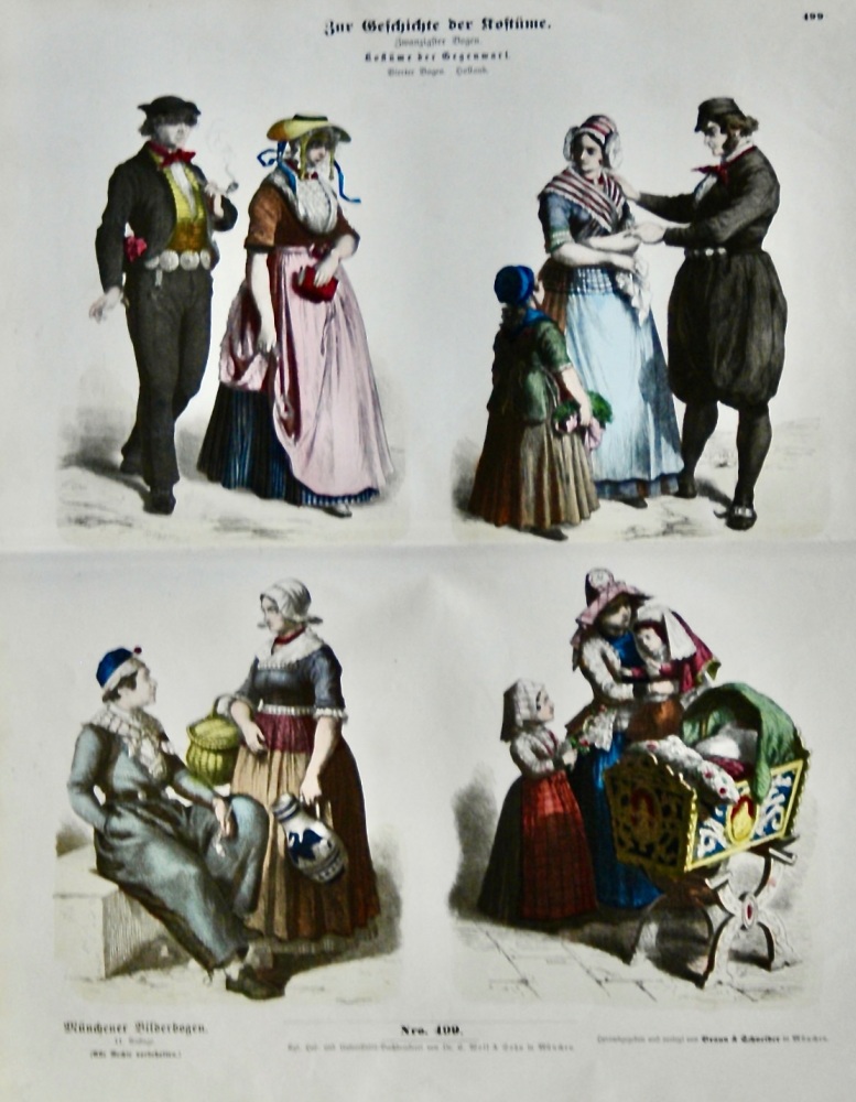 "Zur Geschichte Der Costume," (The History  0f Costume.)  1870 - 80c,.