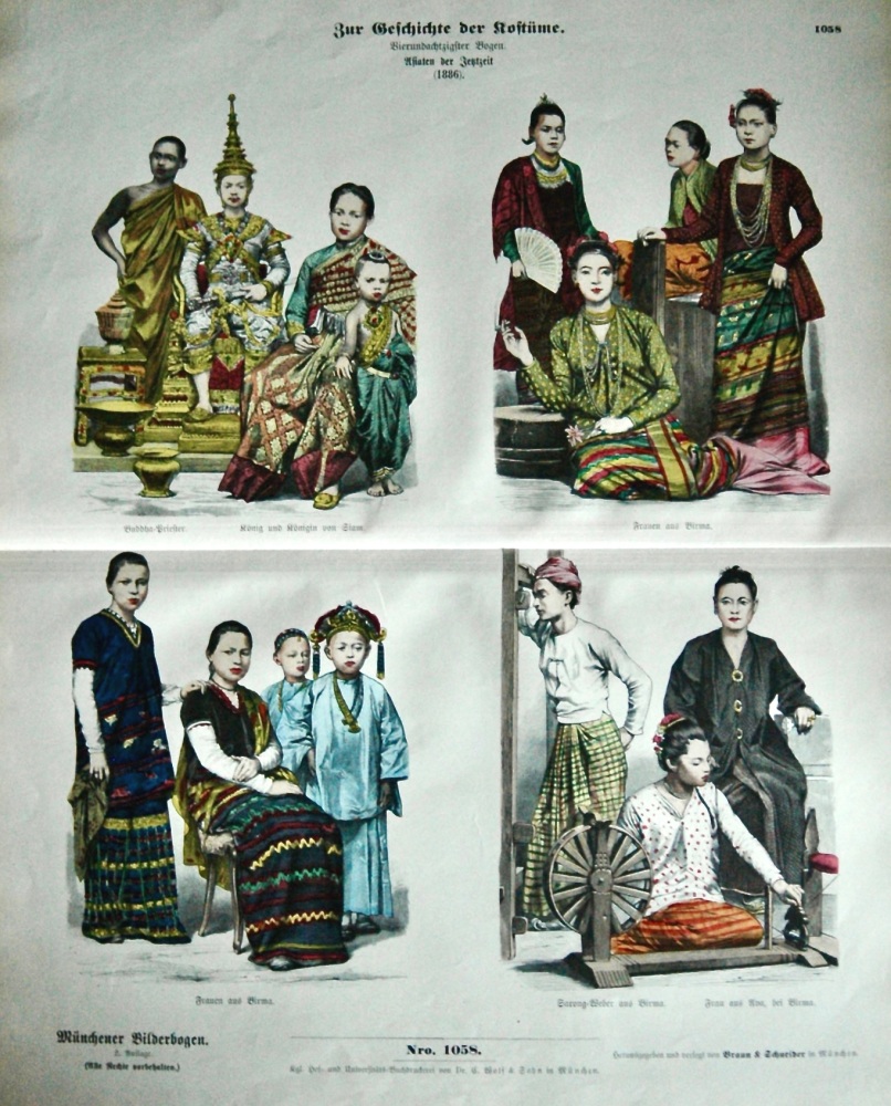 Zur Geschichte Der Costume.  (The History of Costume.)  1870-80c.
