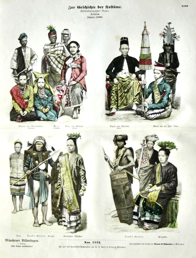 Zur Geschichte Der Costume.  (The History of Costume)  1870-80c.