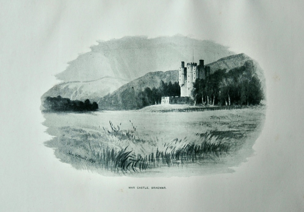 Mar Castle, Braemar.  1894.