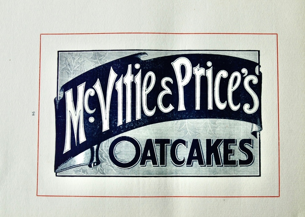 McVitie & Price's Oatcakes. 1894.