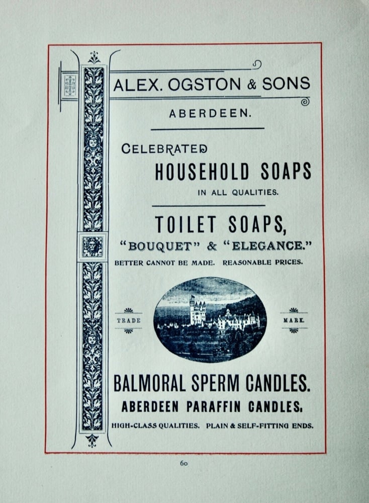 Alex Ogston & Sons, Aberdeen.  1894.