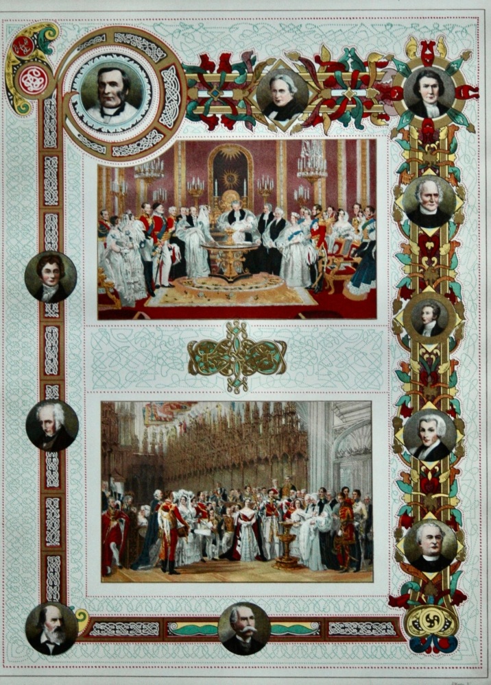 Christening of the Princess Royal, and the Christening of the Prince of Wales.  1897.