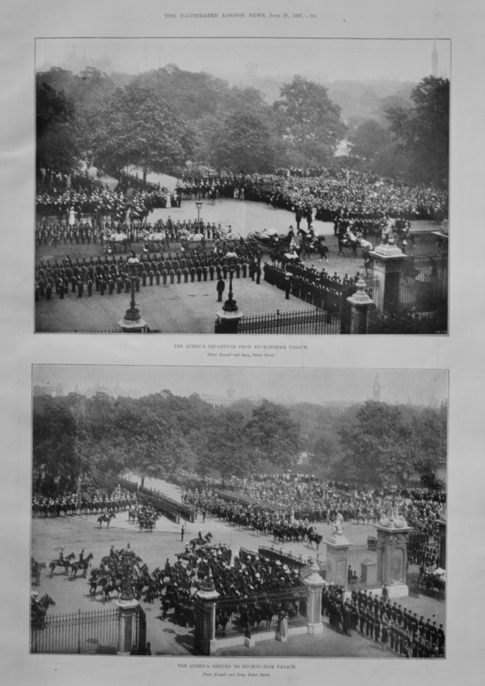 The Queen's Diamond Jubilee Celebrations. 1897.