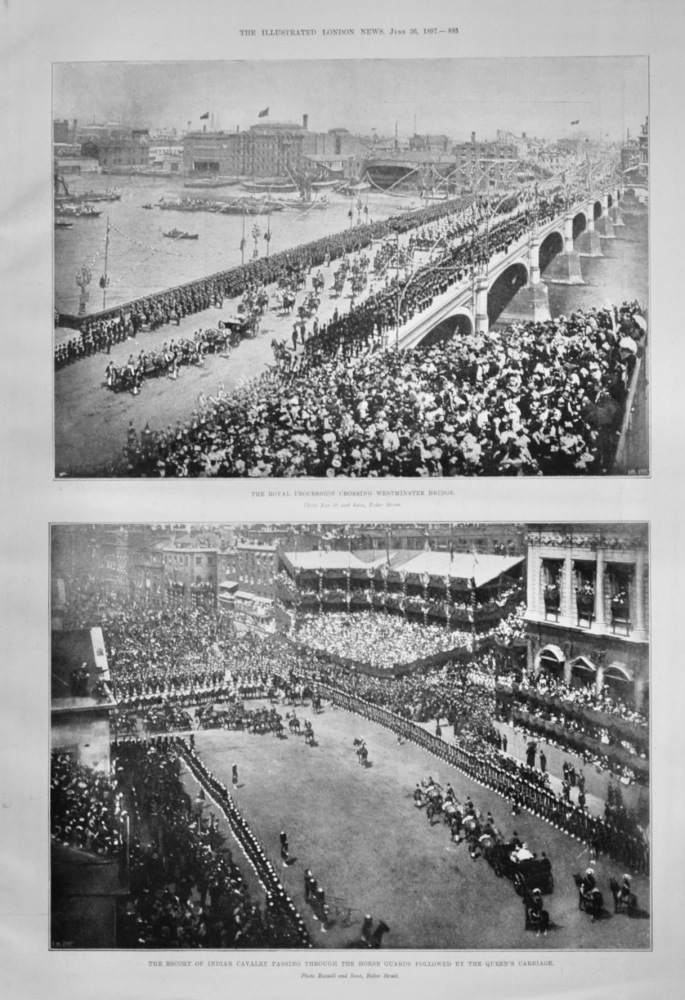 The Queen's Diamond Jubilee Celebration.  1897.