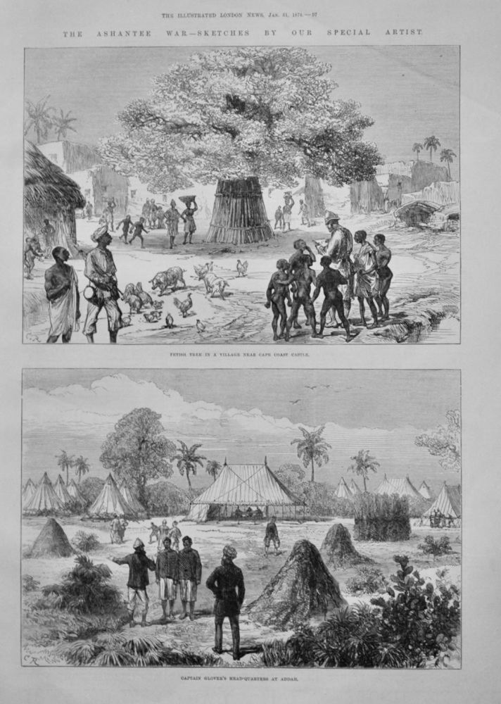The Ashantee War. 1874.