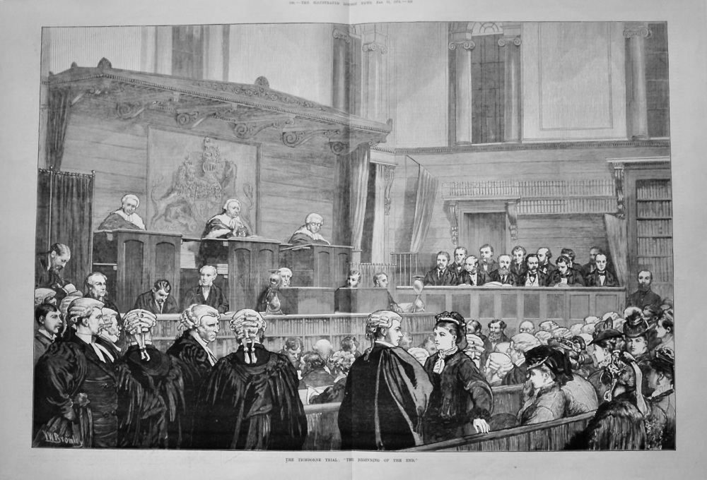 The Tichborne Trial :  "The Beginning of the End."  1874.