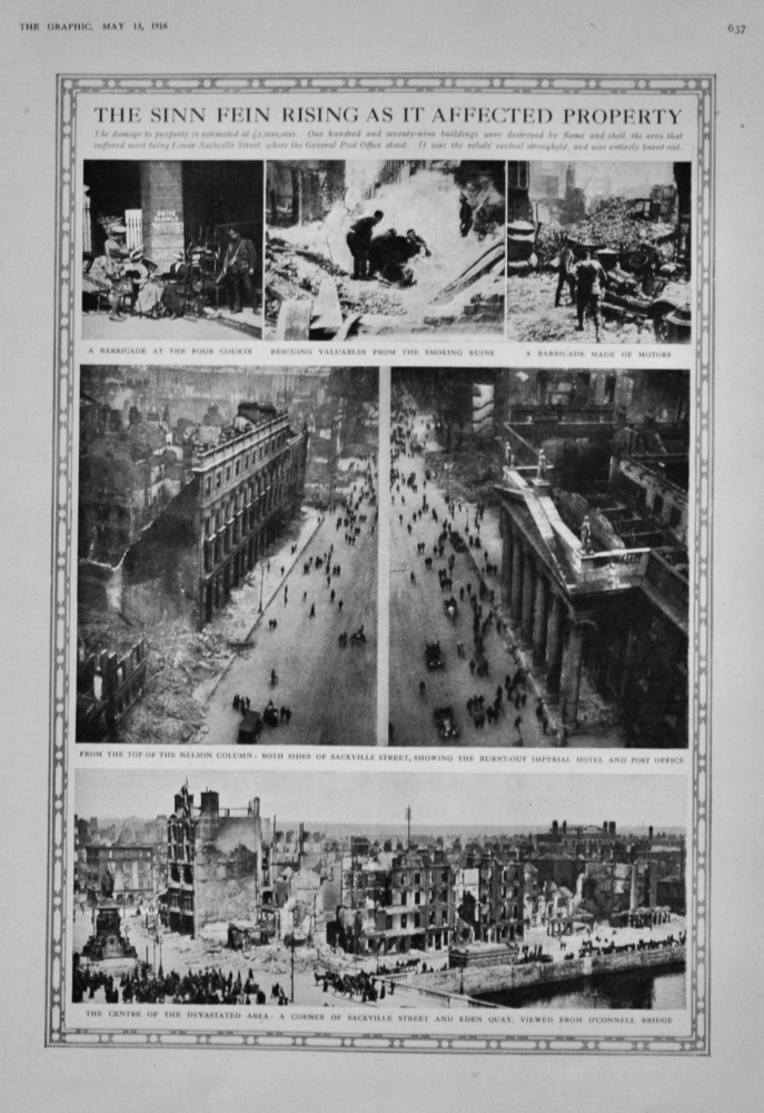 The Sinn Fein Rising as it affected Property. 1916.