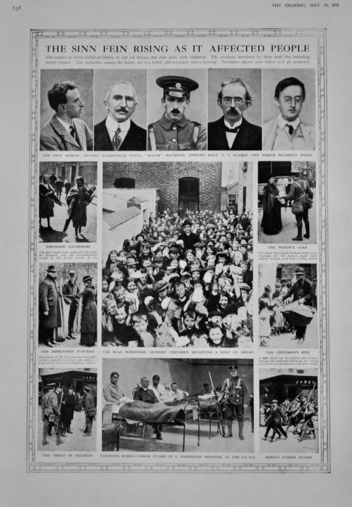 The Sinn Fein Rising as it affected People.  1916.