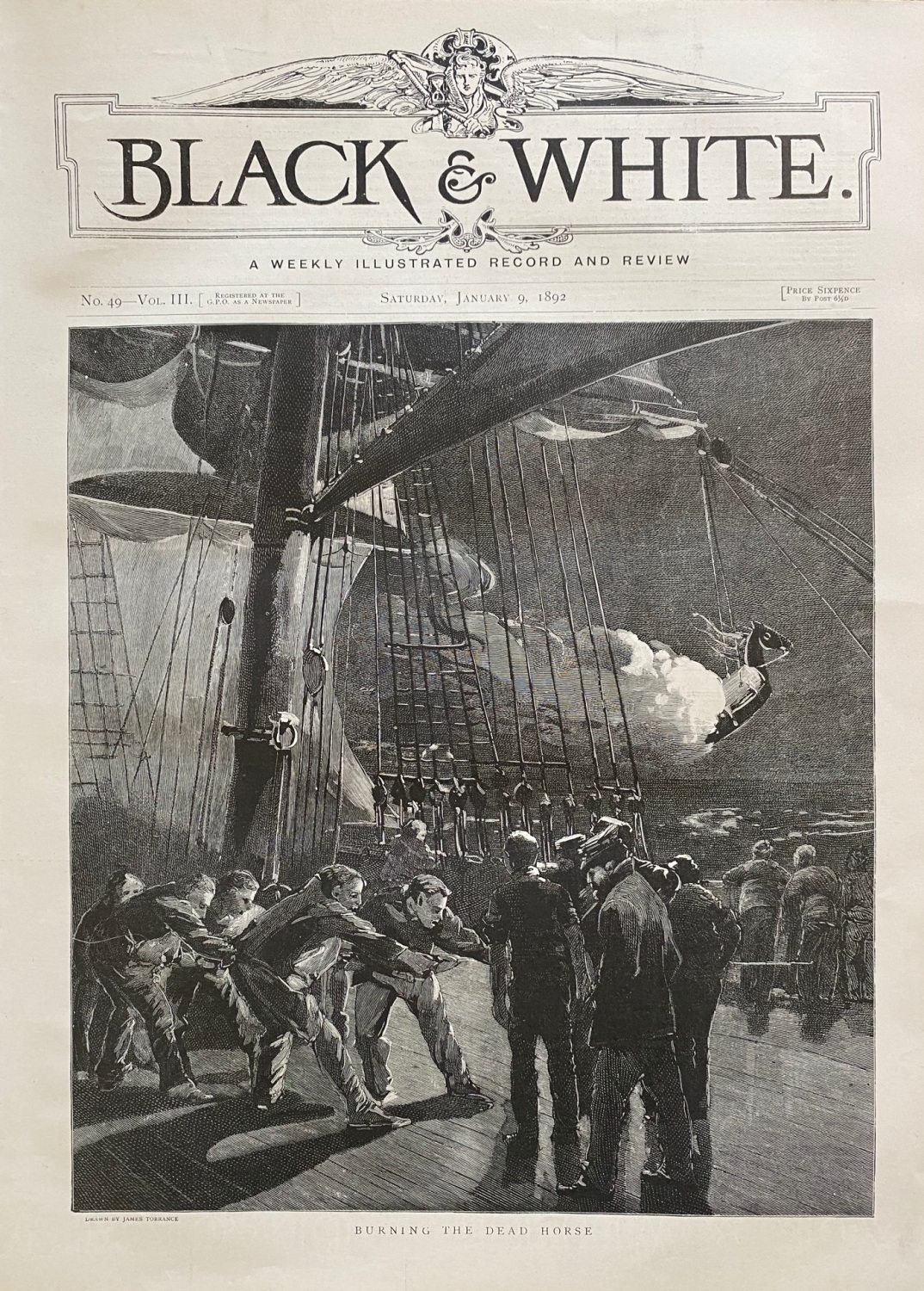 Black and White - January 9, 1892