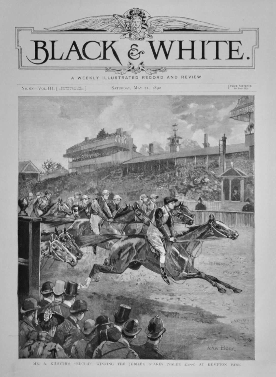 Black & White, May 21st, 1892.