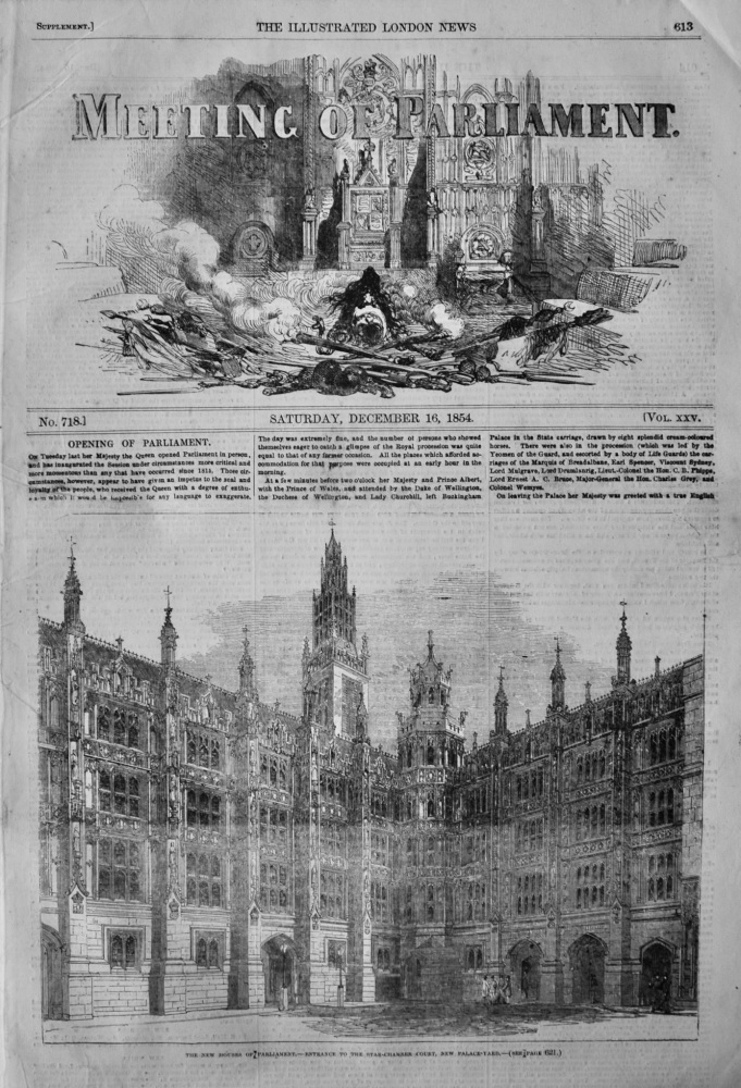 Illustrated London News, December 16th, 1854.