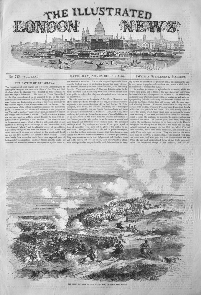 Illustrated London News, November 18th, 1854.