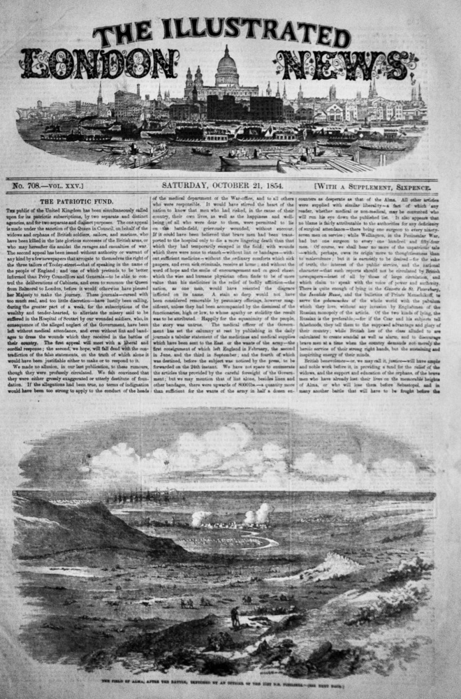Illustrated London News, October 21st, 1854.