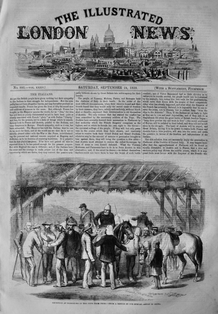 Illustrated London News, September 24th, 1859.