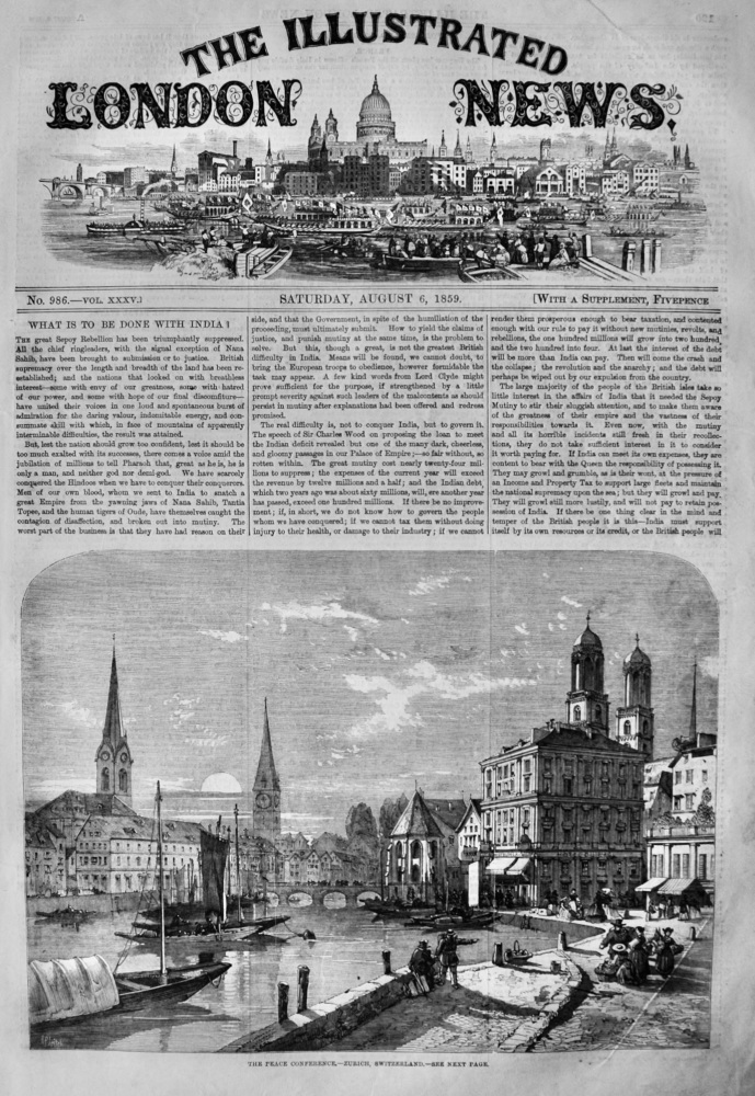 Illustrated London News, August 6th, 1859.