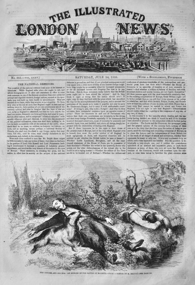 Illustrated London News, July 30th, 1859.