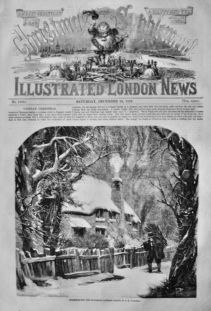 Illustrated London News, Christmas Supplement, December 24th, 1859.