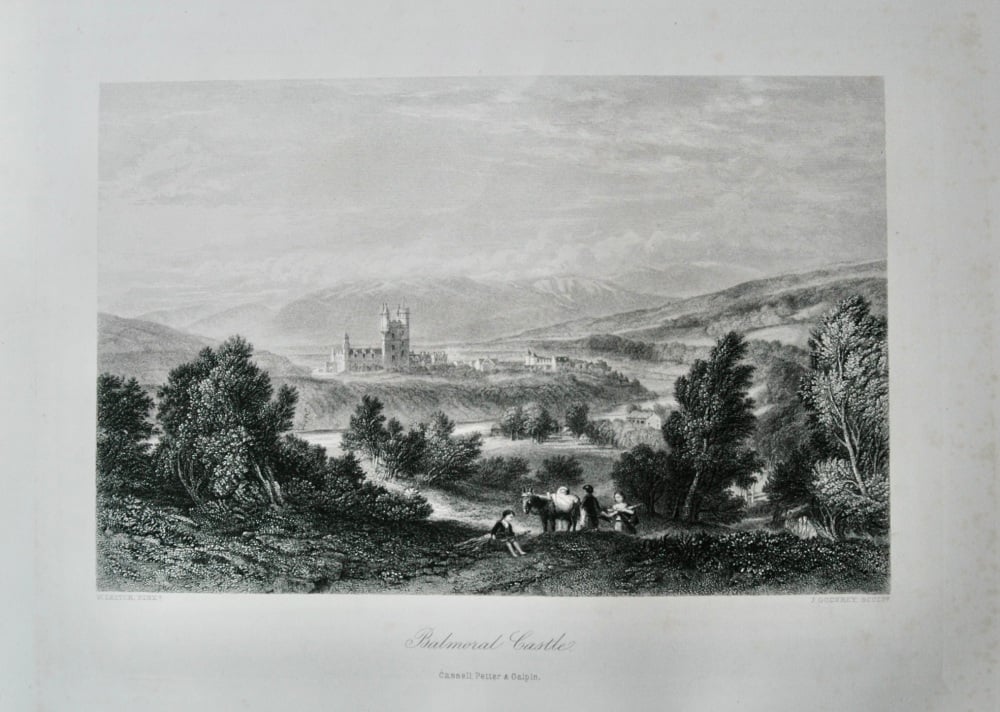 Balmoral Castle.  1881.