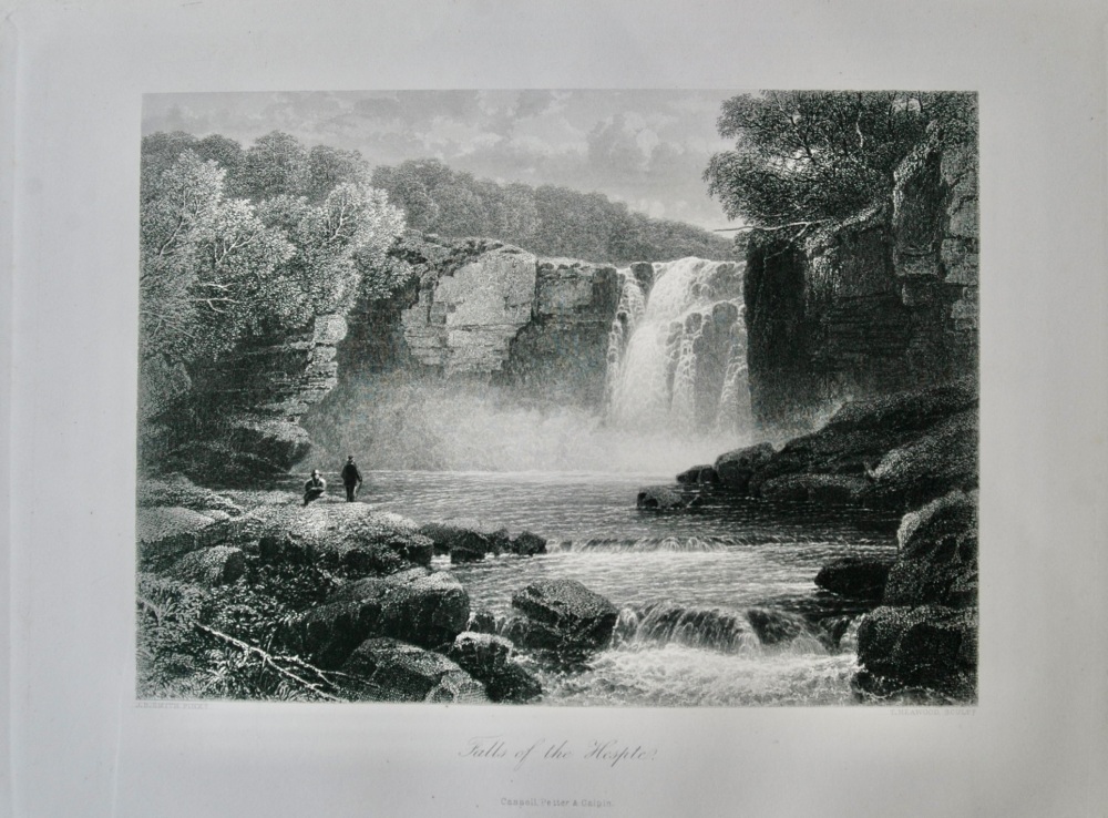 Falls of the Hespte.  1881.