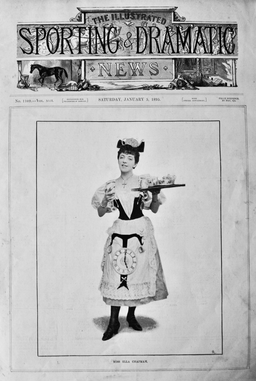 Miss Ella Chapman.  1895.