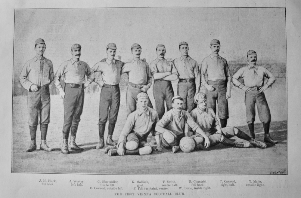 The First Vienna Football Club.  1895.