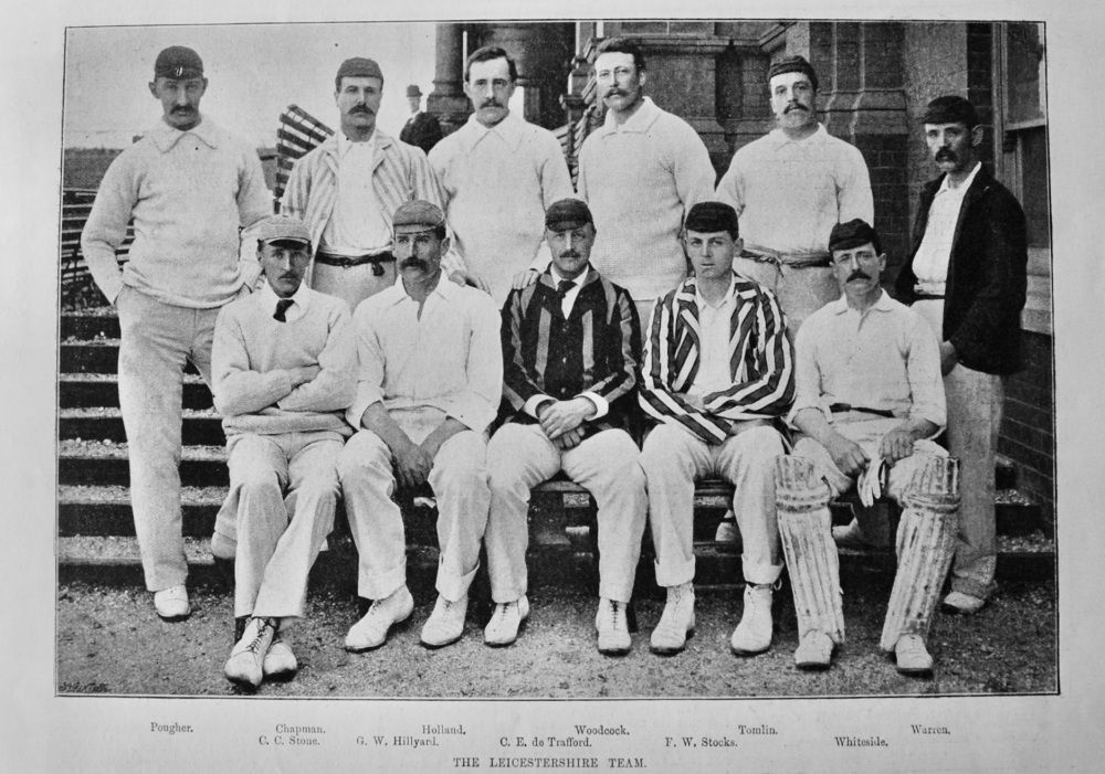 The Leicestershire Team.  1895.