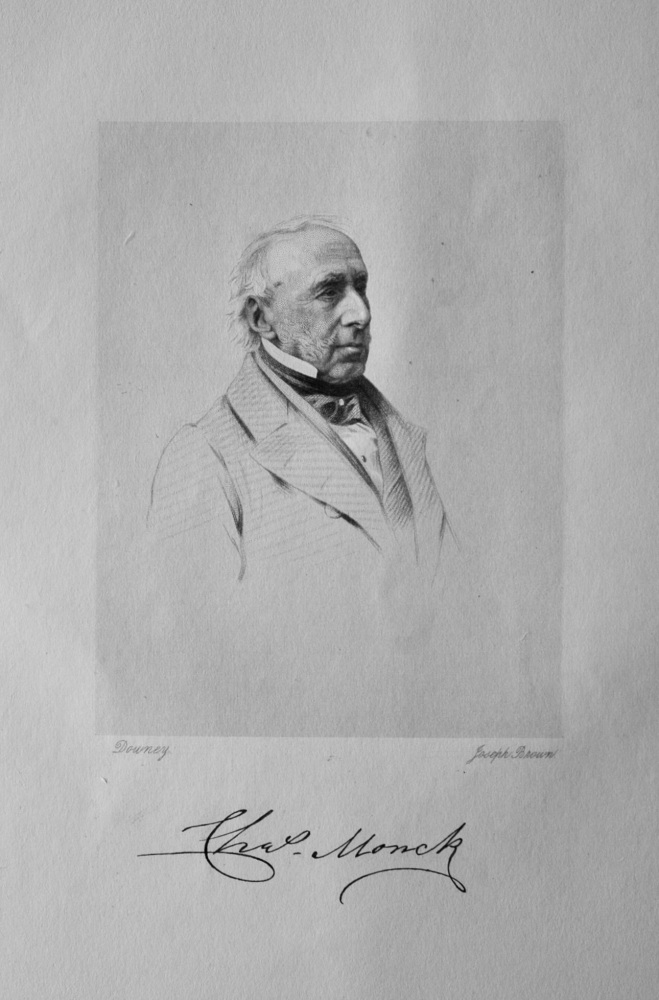 Sir Charles Monck, Bart.  1779 - 1867.